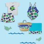 Boxer Bebe Estampado Peces - Imagen 2