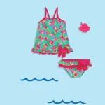 Vestido Bebe Licra con Estampado de Fresas - Imagen 2