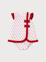 Jesusito Bebe Pique Estampado Flores Mod. Abril - Imagen 2