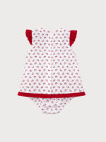 Jesusito Bebe Pique Estampado Flores Mod. Abril - Imagen 3