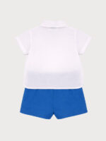 Conjunto Bebe Camisa con Pantalón Corto Mod. Amelia - Imagen 3