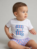 Camiseta Bebe Mod. Polinesia
