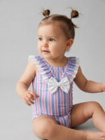 Bañador Bebe Estampado Rayas Mod. Polinesia
