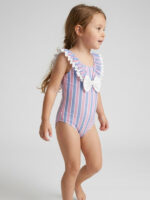 Bañador Bebe Estampado Rayas Mod. Polinesia - Imagen 3