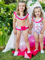 Bikini Niña Estampado Flores Mod. Alhambra - Imagen 4