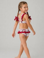 Bikini Niña Estampado Flores Mod. Alhambra