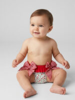 Culetin Bebe Estampado Lazos Vichy Mod. Iris