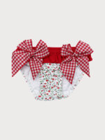 Culetin Bebe Estampado Lazos Vichy Mod. Iris - Imagen 3