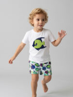 Camiseta Bebe Detalle Pez - Imagen 5