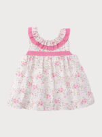 Vestido Bebe Estampado Flores con Volantes Mod. Fiona - Imagen 2