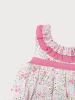 Vestido Bebe Estampado Flores con Volantes Mod. Fiona - Imagen 4