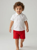 Conjunto Camisa y Pantalón Corto Mod. Ana