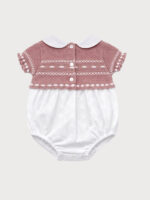 Ranita Bebe Punto y Bordado Ingles Mod. Greta - Imagen 5