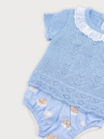 Conjunto Bebe Jersey Punto y Braguita Estampada Mod. Sueños - Imagen 4