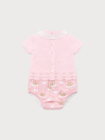 Conjunto Bebe Jersey Punto y Braguita Estampada Mod. Sueños - Imagen 7
