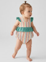 Ranita Bebe Rayas y Volantes Mod. Flor