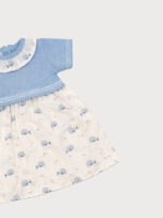 Vestido Bebe Punto con Estampado de Ballenas - Imagen 4