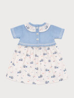 Vestido Bebe Punto con Estampado de Ballenas - Imagen 3