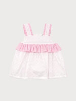 Vestido Bebe Plumety Bicolor de Tirantes - Imagen 2