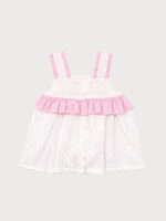 Vestido Bebe Plumety Bicolor de Tirantes - Imagen 3