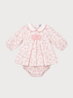 Jesusito Bebe Estampado Florecitas Mod. Alba - Imagen 2