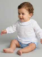 Camisa Bebe Manga Larga Plumety