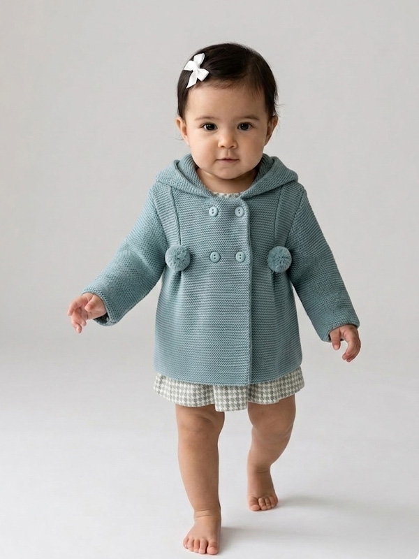022MC-192 Chaquetón Punto Bebe Mod: Mimi - Imagen 1