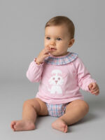 Conjunto Niña Sudadera y Braguita Mod: Perrito