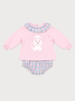 Conjunto Niña Sudadera y Braguita Mod: Perrito - Imagen 5