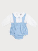 Conjunto Bebe Tirolés y Blusa con Botones Mod. Ainoha - Imagen 2