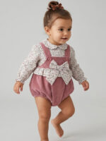 Conjunto Bebe Blusa y Ranita Mod. Evelin