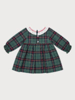 Vestido Bebe Cuadros con Punto Smock Mod: Luz - Imagen 7