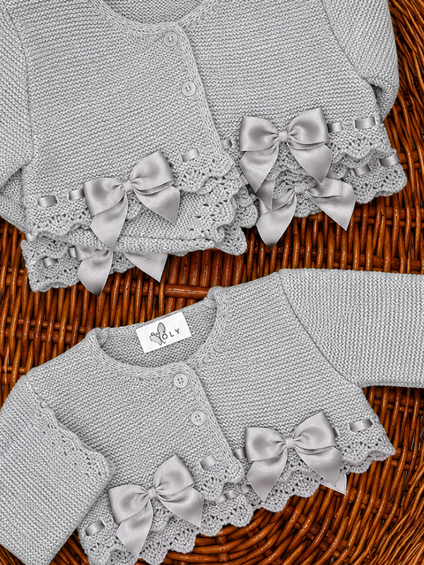 023VE-330 Bolero Bebe Punto Mod: Nora - Imagen 1