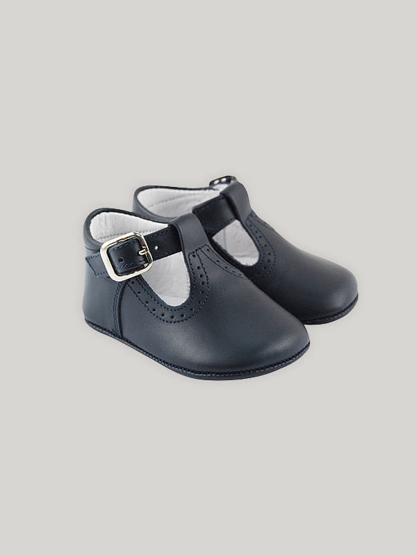 024PK-1035 Zapatito Niño Piel - Imagen 1