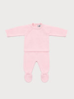 Conjunto Bebe Punto Jersey y Polaina Mod. Estrellas - Imagen 4