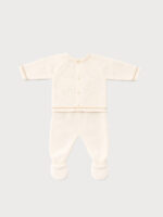 Conjunto Bebe Punto Jersey y Polaina Mod. Estrellas - Imagen 6