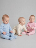 Conjunto Bebe Punto Jersey y Polaina Mod. Estrellas