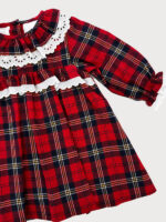 Vestido Bebe Estampado Cuadros Mod. Anastasia - Imagen 3