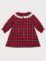 Vestido Bebe Estampado Cuadros Mod. Anastasia - Imagen 4