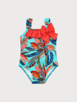 Bañador Bebe Estampado Plumas - Imagen 3