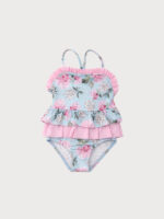 Bañador Bebe Estampado Hortensia con Volantes - Imagen 3