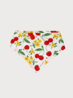 Conjunto Bebe Baño Vestido, Culetin y Bandana Mod. Cerezas - Imagen 3