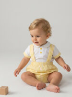 Conjunto Blusa y Braguita en Vichy Fam. Candela