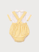Conjunto Blusa y Braguita en Vichy Fam. Candela - Imagen 3