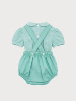 Conjunto Bebe Camisa Vichy con Braguita Mod. Angela - Imagen 3
