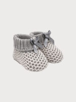 Cesta Bebe Regalo Recién Nacido 3 Piezas Gris - Imagen 4