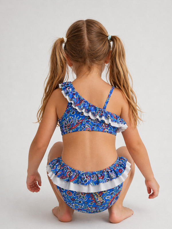 24AP-833 Bikini Niña Estampado Cachemir Mod. Ibiza - Imagen 1