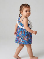 Vestido Bebe Licra Estampado Cachemir Mod. Ibiza