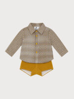 Conjunto Niño Camisa a Cuadritos y Pantalón Mod. Adriana - Imagen 2