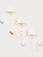 Conjunto Bebe Chaquetón, Peto y Jersey Mod. Estrellitas - Imagen 5